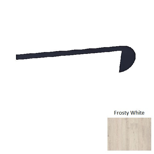 Valinge Frosty White Luxury Vinyl Moulding / Trim - 94" Stair Nose