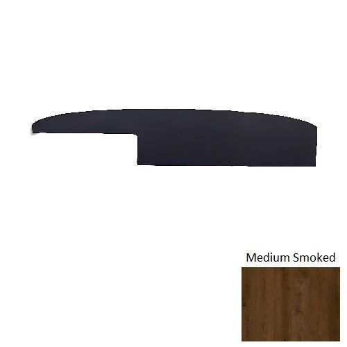 Valinge Medium Smoked Luxury Vinyl Moulding / Trim - 94" End Cap