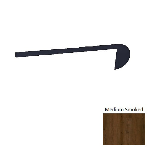 Valinge Medium Smoked Luxury Vinyl Moulding / Trim - 94" Stair Nose