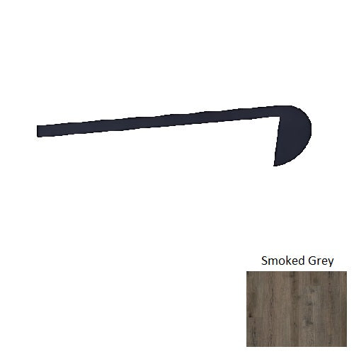 Valinge Smoked Grey Luxury Vinyl Moulding / Trim - 94" Stair Nose