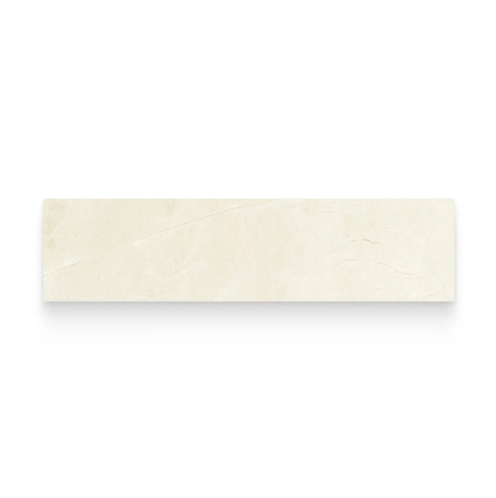 White Pearl Marble Tile - Honed