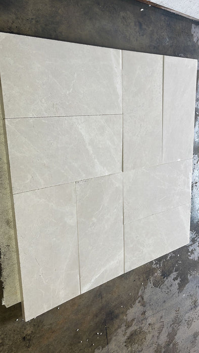 Sandblasted Ivory Beige Marble Paver