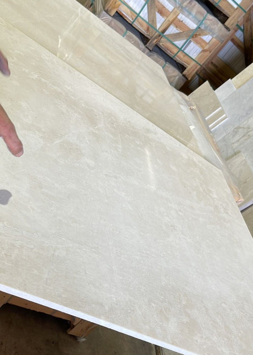 Ivory Beige Marble Polished Tile