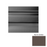 Burnt Umber Raised Circles Rubber Stair Tread with Riser 1