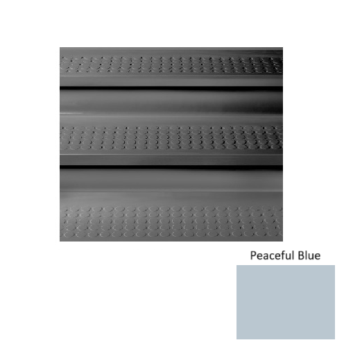 Rubber Peaceful Blue 655 Stair Tread Textured 1