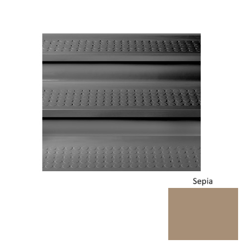 Rubber Sepia 679 Stair Tread Textured 1