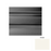 Snow Raised Circles Rubber Stair Tread with Riser 1