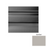 Somber Raised Circles Rubber Stair Tread with Riser 1