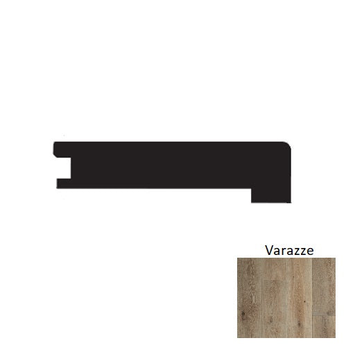 Mediterranean Wood Varazze Square Flush Stair Nose Wire Brushed 1
