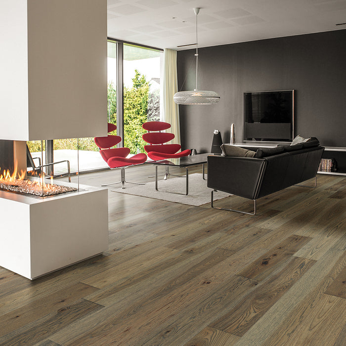 Ventura Hickory Hampton Engineered Hardwood Flooring - TrueMark Glaze Tek