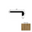 VersaCore PureEdge Baha Bay Luxury Vinyl Moulding / Trim - 4.5" x 94.5" Flush Round Stair Nose