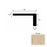 VersaCore PureEdge Navajo Luxury Vinyl Moulding / Trim - 4.5" x 94.5" Flush Square Stair Nose