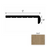 VersaCore PureEdge Bluff Luxury Vinyl Moulding / Trim - 12" x 48" Round Stair Tread