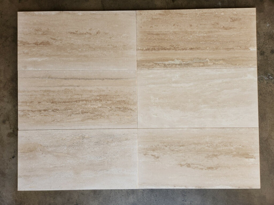 Vera Cruz Travertine Tile Filled & Polished 1