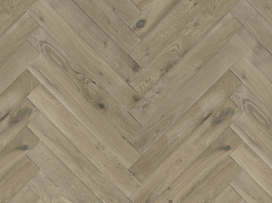 Verano Herringbone Wood Nebbia Engineered Hardwood Urethane 2