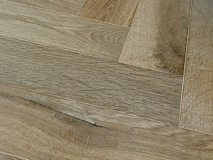Verano Herringbone Wood Nebbia Engineered Hardwood Urethane 1