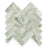 Ming Green Honed Marble Mosaic - 1.25" x 4" Herringbone