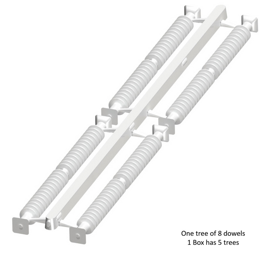 Standard Color Dowel Tree