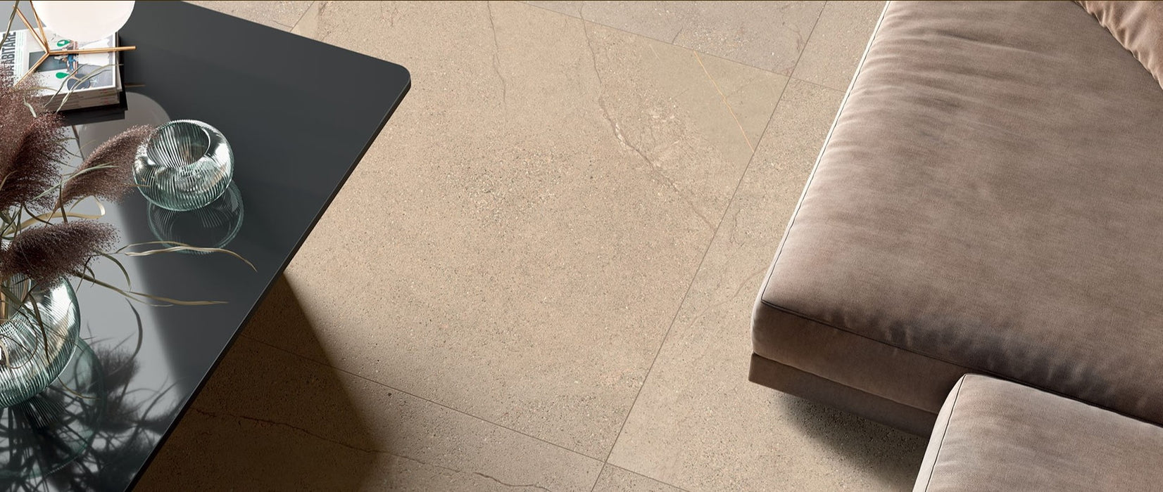 Victoria Beige Matte Porcelain Tile - 24" x 24"