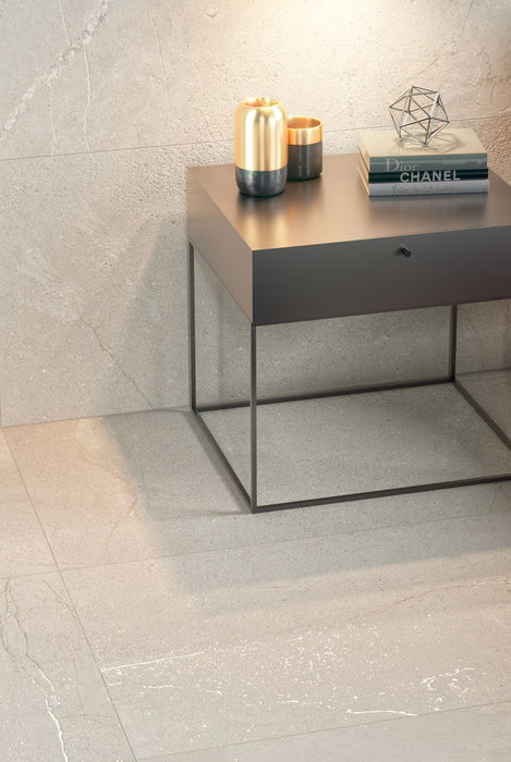 Victoria White Matte Porcelain Tile - 24" x 24"