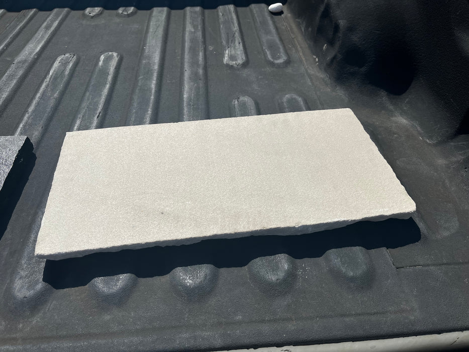 Vintage White Sandstone Paver Sandblasted 2