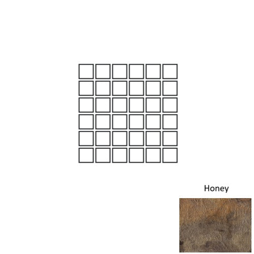 Vintage Porcelain Honey VE64 Mosaic Natural 1