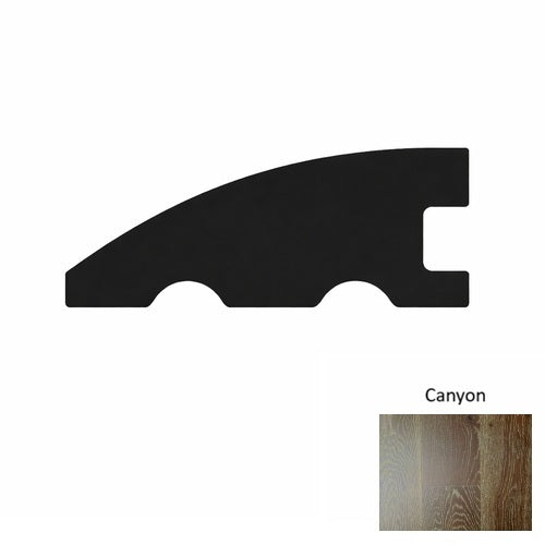 Designer Wood Canyon Hardwood Moulding / Trim Wire Brushed 1