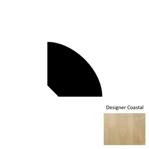 Designer Wood Coastal Hardwood Moulding / Trim Wire Brushed 1