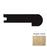 Designer Wood Coastal Hardwood Moulding / Trim Wire Brushed 1
