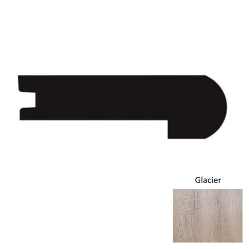 Designer Wood Glacier Hardwood Moulding / Trim Wire Brushed 1