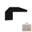 Designer Wood Glacier Hardwood Moulding / Trim Wire Brushed 1