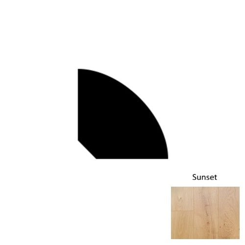 Designer Wood Sunset Hardwood Moulding / Trim Wire Brushed 1