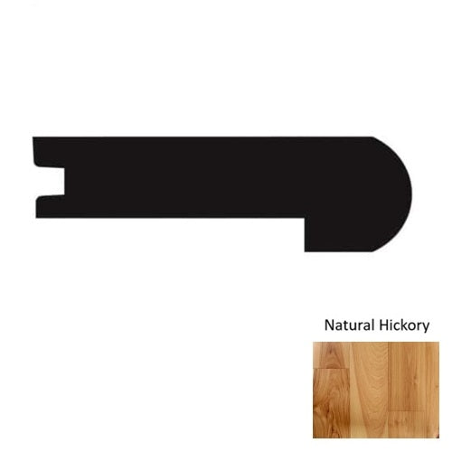 Traditional Wood Natural Hickory Hardwood Moulding / Trim Smooth 1