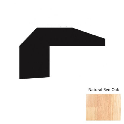 Traditional Wood Natural Red Oak Hardwood Moulding / Trim Smooth 1