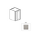Framed Shaker Premium Wood Grey Shaker Wall Cabinet Natural clear coat 1