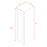 Mallorca White Wood Wall Cabinet 4