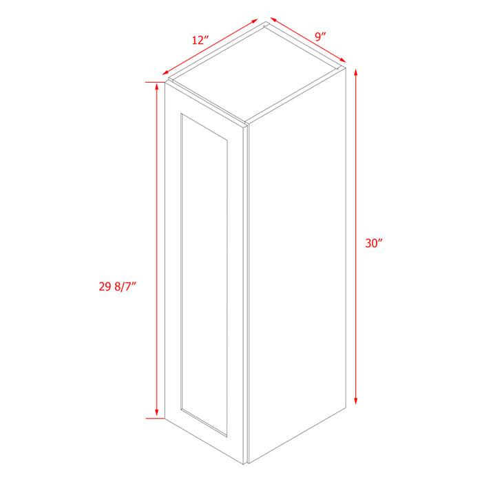 Mallorca Dolphin Gray Wood Wall Cabinet 4