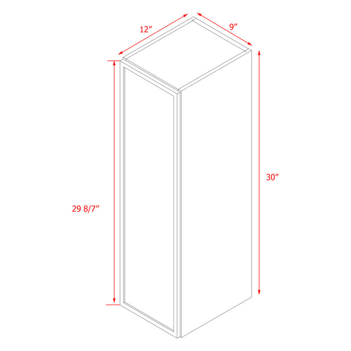 Shady White Wood Wall Cabinet 4