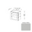 Sterfic SKU - VSB3621DR-ON. Oak. 36" x 34.5" Bathroom Vanity