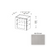Sterfic SKU - VSB3621DR-ON. Oak. 36" x 34.5" Bathroom Vanity
