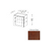 Sterfic SKU - VSB3621DR-ON. Oak. 36" x 34.5" Bathroom Vanity