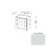 Sterfic SKU - VSB3621DR-ON. Oak. 36" x 34.5" Bathroom Vanity