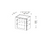 Sterfic SKU - VSB3621DR-ON. Oak. 36" x 34.5" Bathroom Vanity