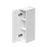 Shady White Wood Wall Cabinet 2