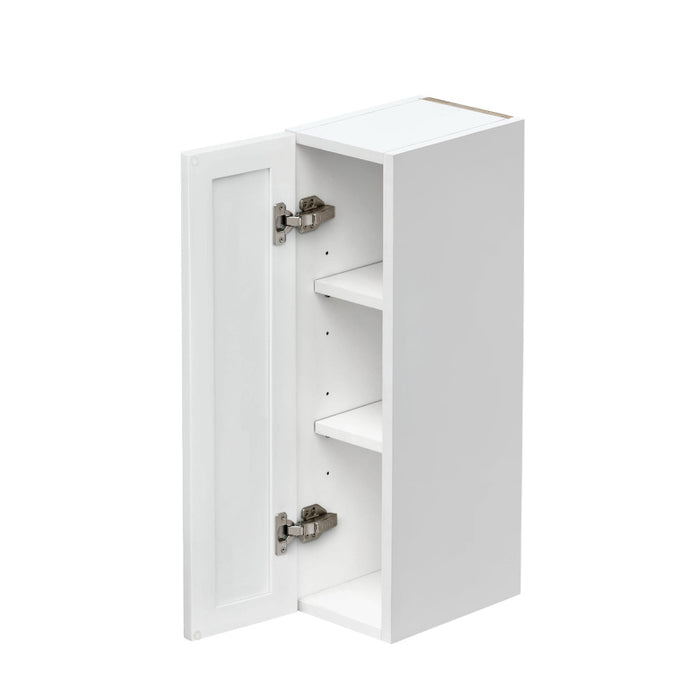 Shady White Wood Wall Cabinet 2