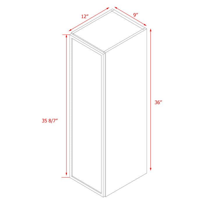 Shady White Wood Wall Cabinet 4