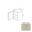 W0936 Wood White Shaker Wall Cabinet White Shaker 1