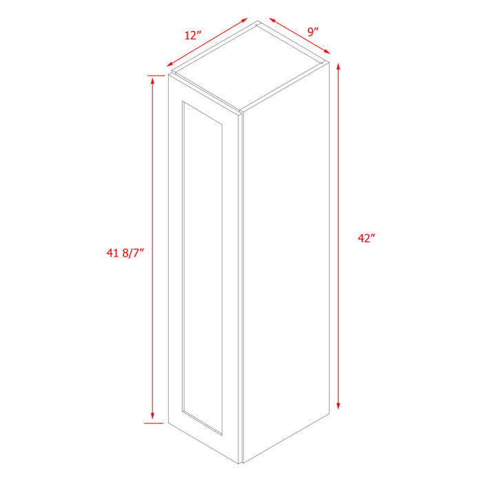 Mallorca White Wood Wall Cabinet 4