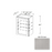 Sterfic SKU - VSB3621DR-ON. Oak. 36" x 34.5" Bathroom Vanity