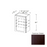 Sterfic SKU - VSB3621DR-ON. Oak. 36" x 34.5" Bathroom Vanity